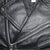 Mens Black Classic Quality Buffalo Leather Motorcycle Jacket