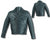 Mens Top Grain Braided Leather Motorcycle Cruising Jacket