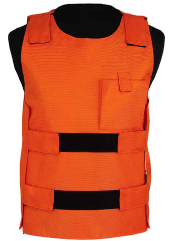 Bullet Proof Replica Motorcycle Safety Vest Orange