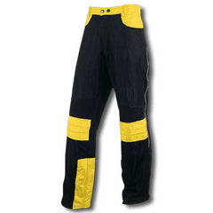 Yellow Motorcycle Textile Mesh Pants with Armor