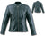 Women's Black Classic Leather Motorcycle Jacket with Rivets